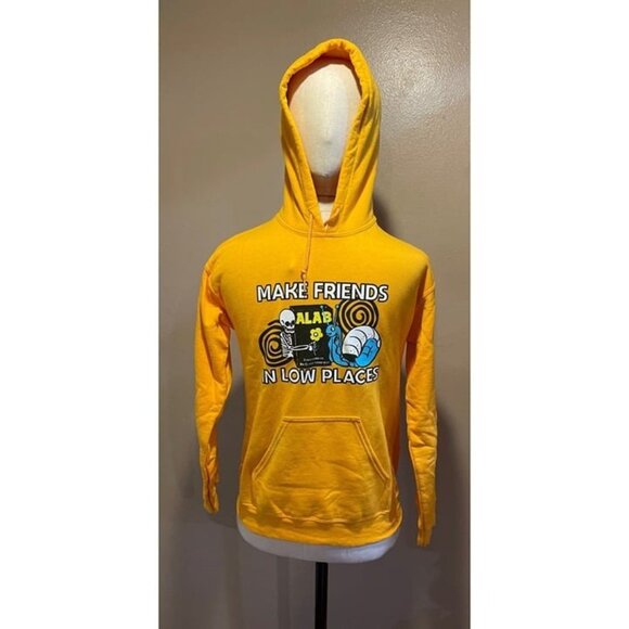 A.LAB MAKE FRIENDS HOODIE SZ SMALL - Picture 2 of 8